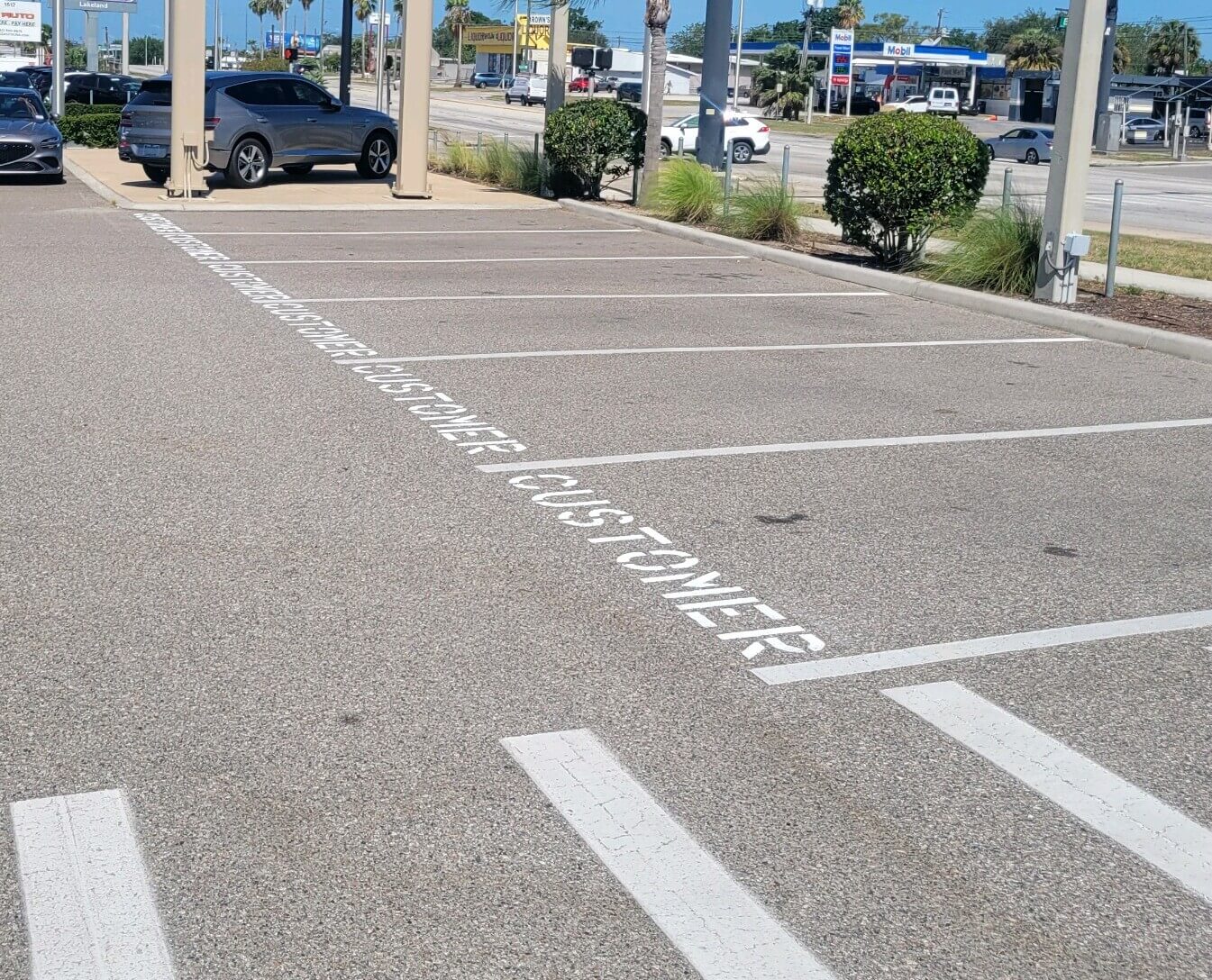 Ensuring ADA Compliance Parking Spaces