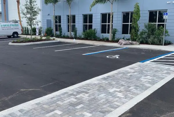 What Routine Should I Follow For Parking Lot Maintenance?