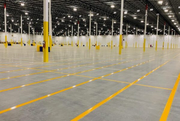 Can Tampa Warehouse Striping Enhance Safety?