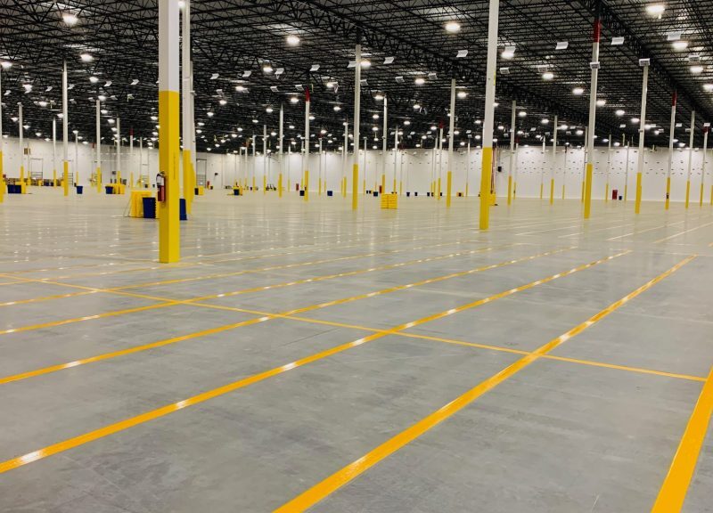 Can Tampa Warehouse Striping Enhance Safety?