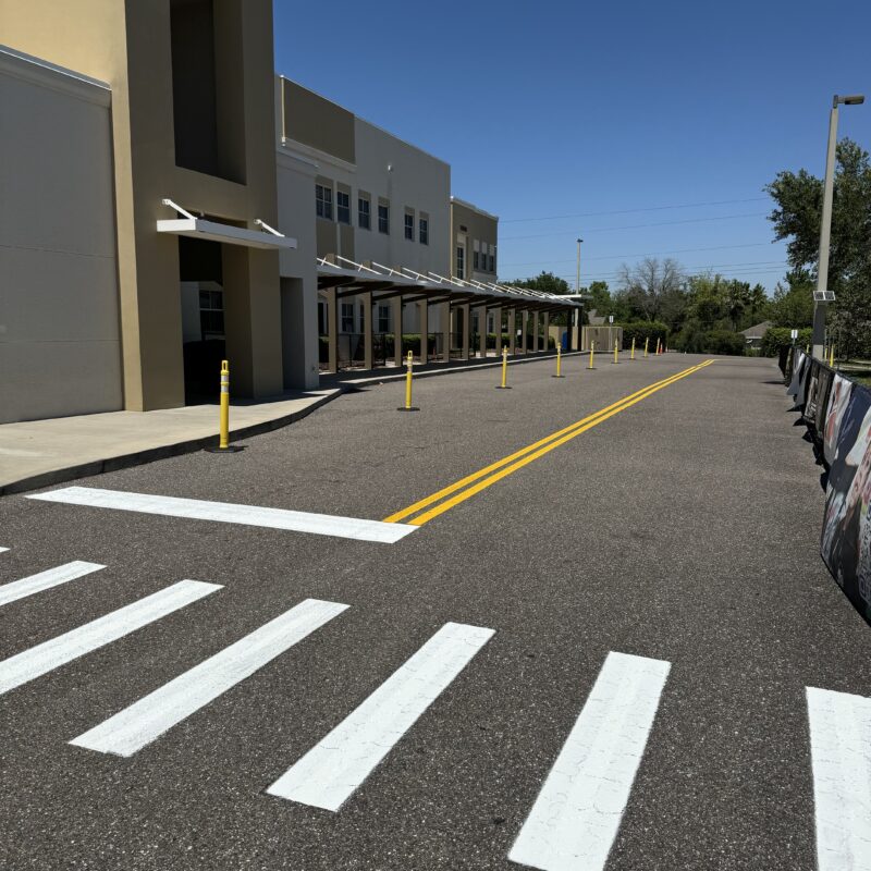 What Do the Different Styles of Pavement Markings in Tampa Mean?